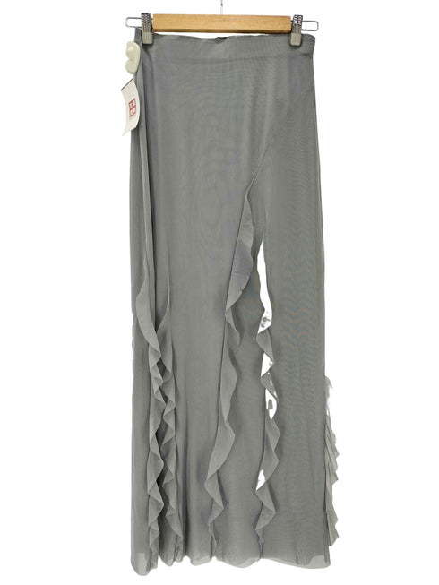 ザラ ZARA Ruffled Tulle Skirt フリル チュール スカート レディース  M